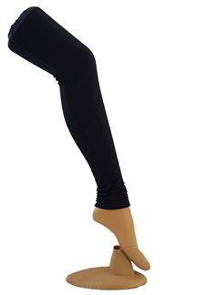 Picture of Sensational black color cotton leggings