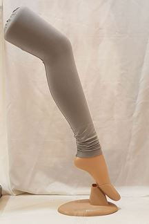 Picture of Wonderful grey color cotton leggings