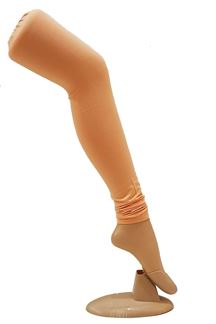 Picture of Mesmerising light peach cotton leggings