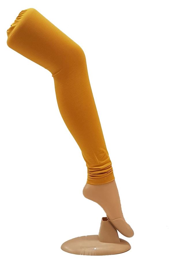 Picture of Trendy wear yellow colored leggings