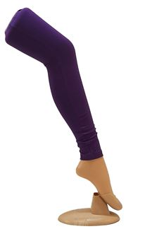 Picture of Fashionable purple colored leggings
