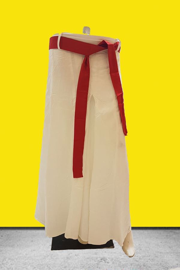 Picture of Attractive white designer palazzo pants