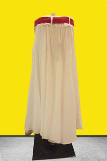 Picture of Attractive white designer palazzo pants