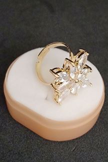Picture of Classic gold plated designer finger ring