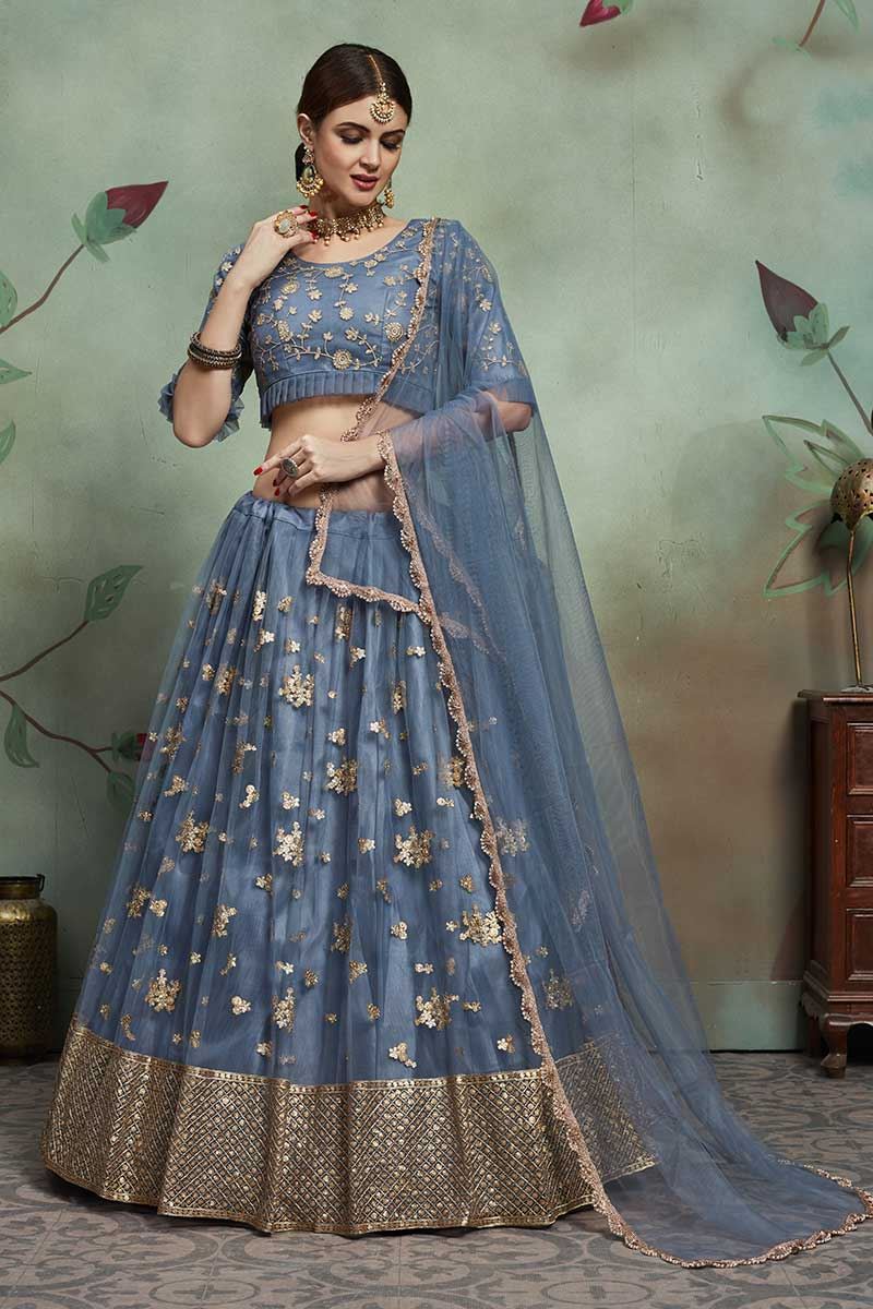 party wear latest lehenga