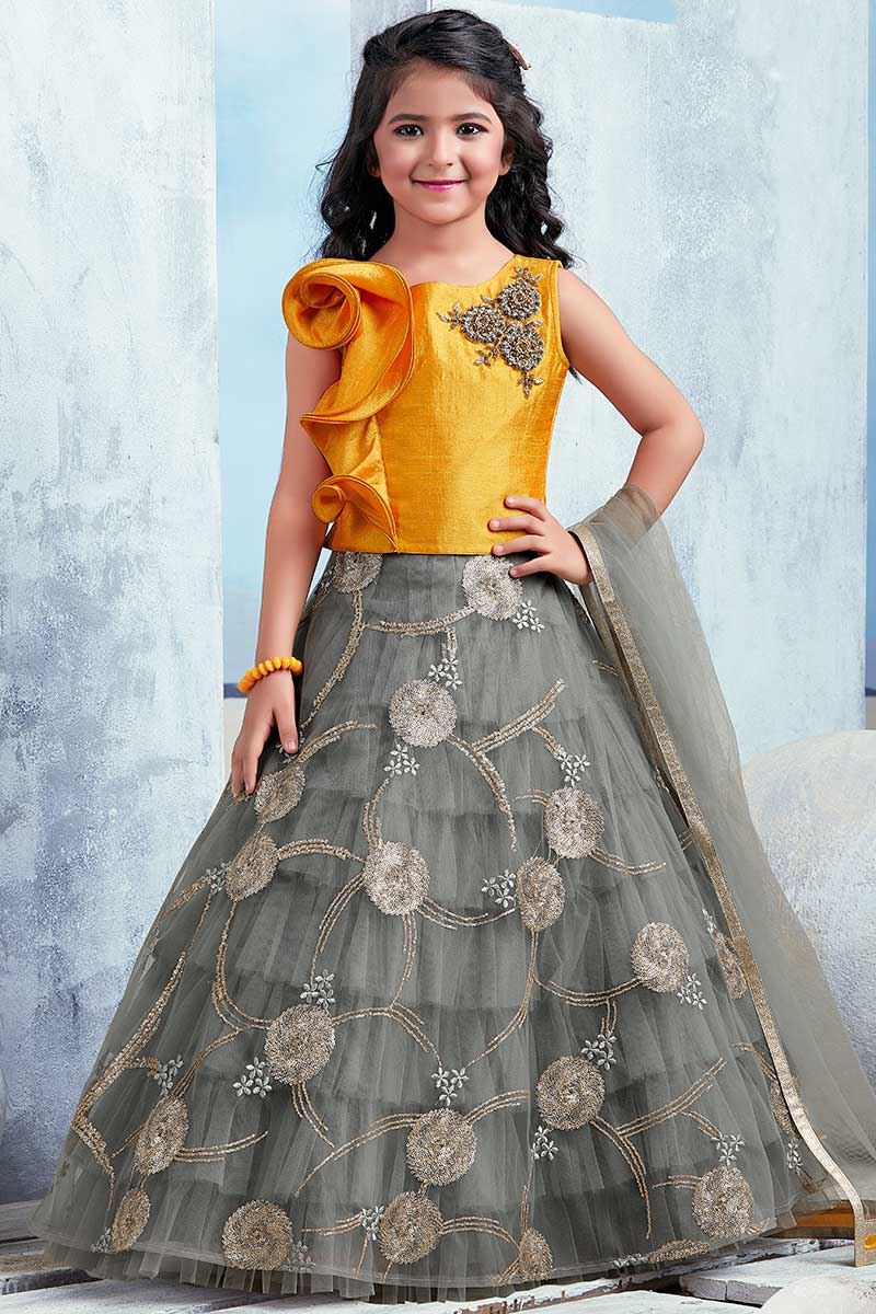 grey choli