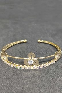 Picture of Single Line Diamond Adjustable Bracelet