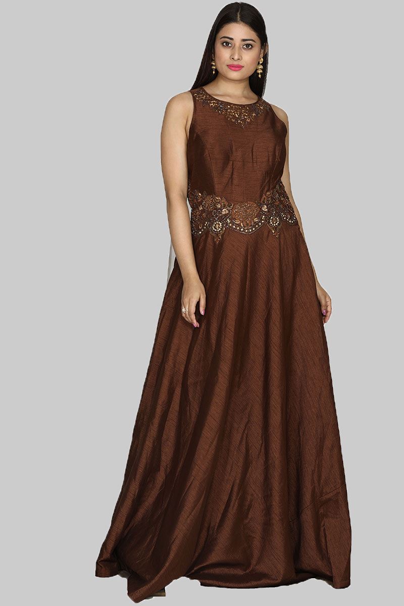silk gown online shopping
