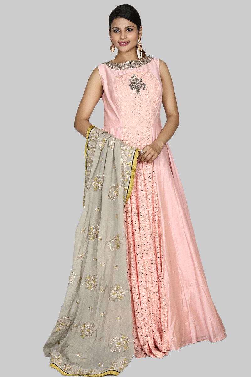 anarkali chicken suit