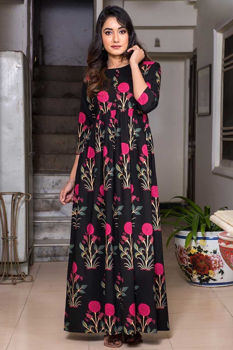 Buy Red LIVA Straight Printed Kurta Palazzo Suit Set (2N) for INR1199.40 |  Rangriti