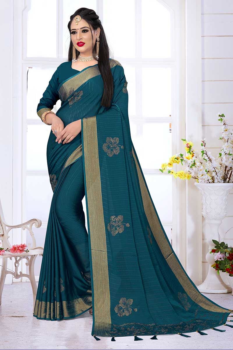 Which colour saree will suit a white blouse? - Quora