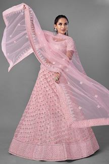 Picture of Magnificence Pink Colored Designer Lehenga Choli