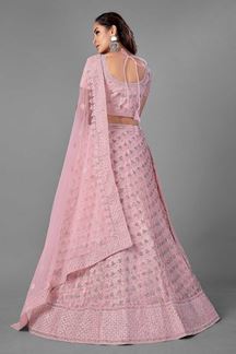 Picture of Magnificence Pink Colored Designer Lehenga Choli