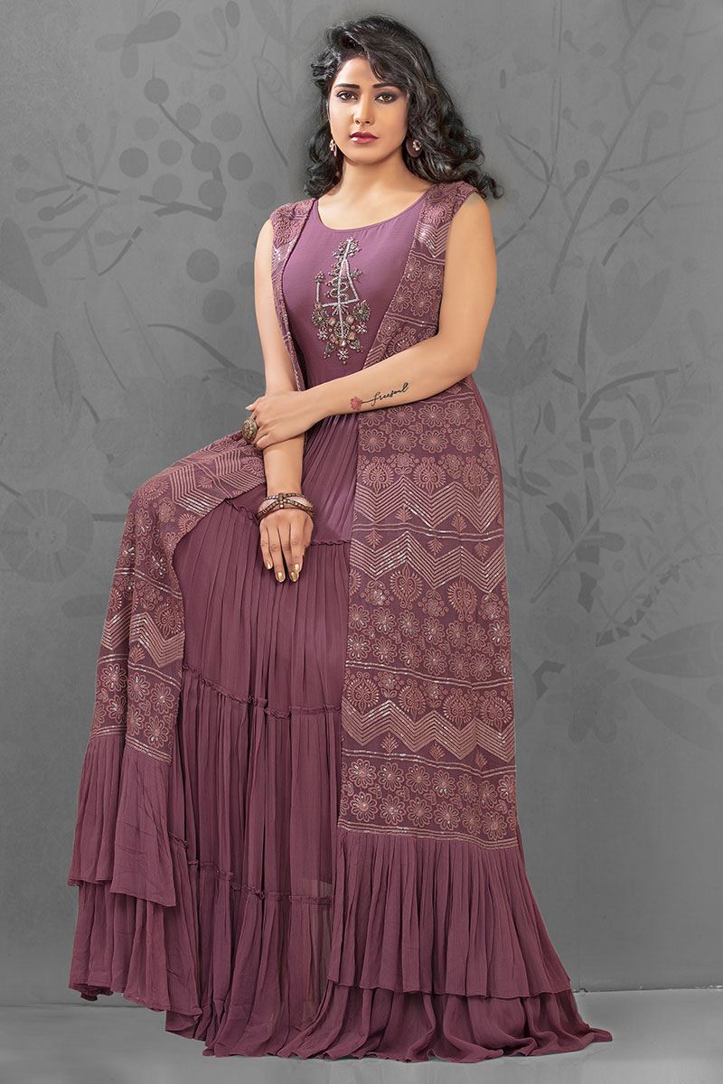 Buy Purple Kurti Online In India - Etsy India