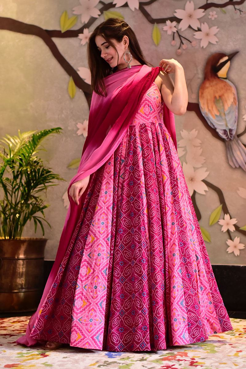 Buy Beautiful Pink Embroidered Myntra Silk Party Wear Palazzo Suit - Zeel  Clothing
