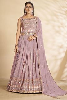 Picture of Exquisite Mauve Colored Designer Suit