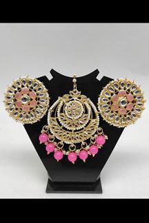 Picture of Flawless Pink Colored Party wear Imitation Jewellery