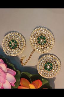 Picture of Exquisite Green Colored Party wear Imitation Jewellery
