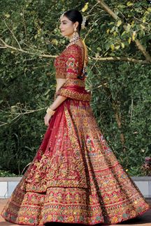 Picture of Breathtaking Bridal Designer Lehenga Choli