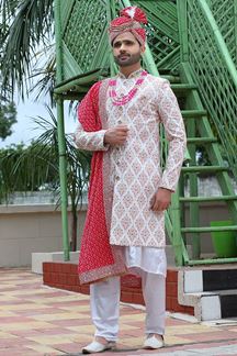 Picture of Stylish Multi-Colored Designer Sherwani