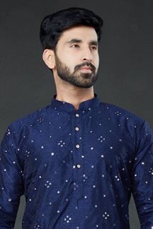 Picture of Charming Blue Colored Designer Kurta Set