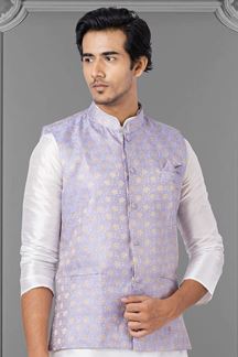 Picture of Stylish Lavender Colored Designer Menswear Jacket