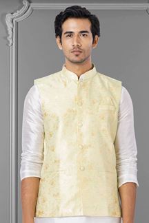 Picture of Splendid Yellow Colored Designer Menswear Jacket