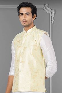 Picture of Splendid Yellow Colored Designer Menswear Jacket