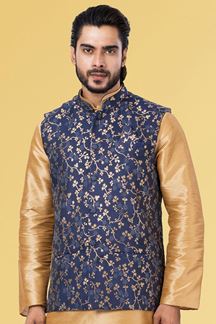 Picture of Vibrant Blue Colored Designer Menswear Jacket