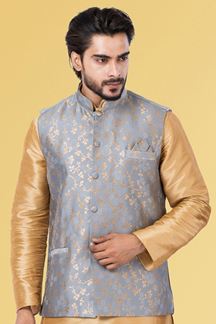 Picture of Classy Grey Colored Designer Menswear Jacket