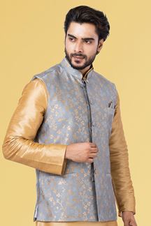 Picture of Classy Grey Colored Designer Menswear Jacket