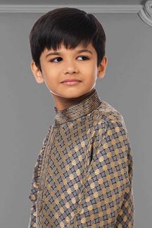 Picture of Marvelous Grey Colored Designer Kids wear