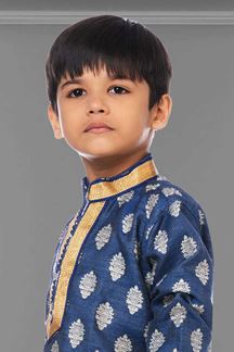 Picture of Majestic Blue Colored Designer Kids wear