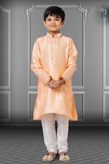 Picture of Amazing Peach Colored Designer Kids wear