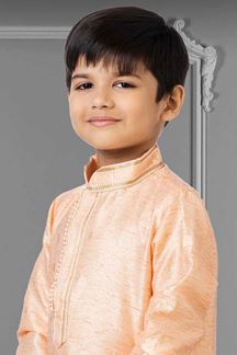 Picture of Amazing Peach Colored Designer Kids wear