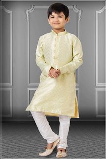 Picture of Royal Cream Colored Designer Kids wear