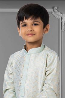 Picture of Charismatic Sky Blue Colored Designer Kids wear