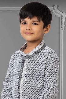 Picture of Elegant Black Colored Designer Kids wear