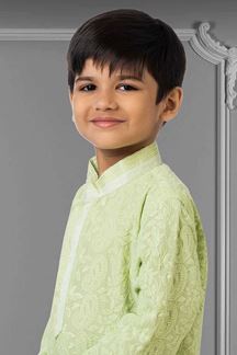 Picture of Appealing Pista Colored Designer Kids wear