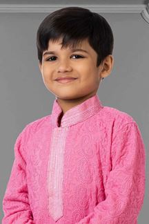 Picture of Majestic Pink Colored Designer Kids wear