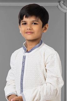 Picture of Exuberant White Colored Designer Kids wear