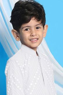 Picture of Magnificent White Colored Designer Kids wear