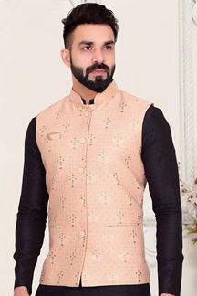 Picture of  Appealing Peach Colored Designer Menswear Jacket