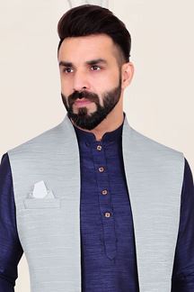 Picture of  Fancy Grey Colored Designer Men's Wear Jacket