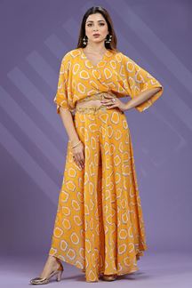 Picture of  Artistic Yellow Colored Designer Suit