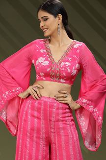 Picture of Stunning Pink Colored Designer Suit