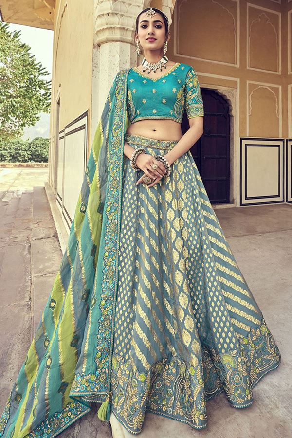 Picture of BeautifulMulti Colored Designer Lehenga Choli