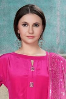 Picture of Fashionable Pink Colored Designer Suit