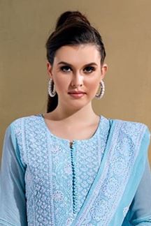 Picture of Charismatic Blue Colored Designer Suit