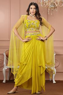 Picture of Splendid Liril Green Colored Designer Lehenga Choli